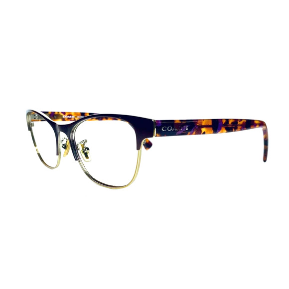 Coach Purple Wayfarer Glasses